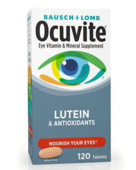 Bausch + Lomb Ocuvite with Lutein Tablets – 120 Tablets