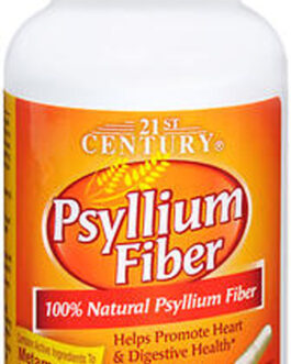21st Century Psyllium Fiber – 160 Capsules (Pack Of 2)