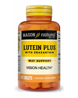 Mason Natural Lutein Plus with Zeaxanthin Tablets – 60 ct (Pack Of 2)