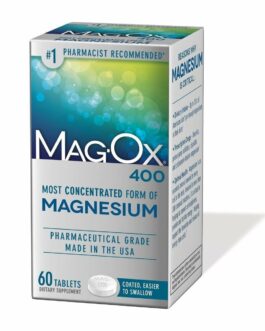 Mag-Ox 400 Magnesium Supplement Tablets – 60 ct (Pack Of 3)