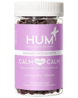 Calm Sweet Calm™ Stress Management Vegan Gummies with Ashwagandha & L-Theanine 60 Gummies