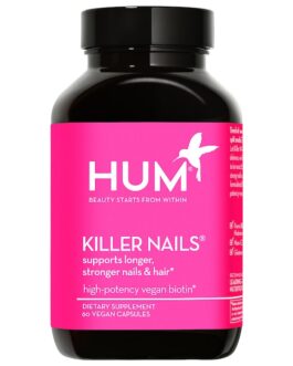 Killer Nails® Hair & Nail Strength Supplement with Biotin 60 Capsules