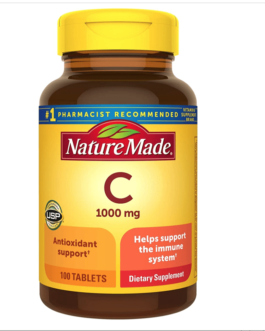 Nature Made Vitamin C – 1000 mg – 100 Tablets