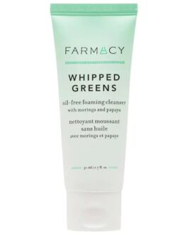 Mini Whipped Greens Oil-Free Foaming Cleanser with Moringa and Papaya 1.7 oz / 50 mL