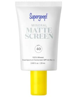 Mini Mineral Mattescreen Sunscreen SPF 40 PA+++ .68 oz / 20 mL
