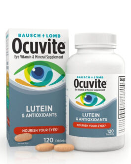 Bausch + Lomb Ocuvite with Lutein Tablets – 120 Tablets