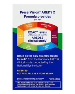 Bausch + Lomb PreserVision AREDS 2 Chewables Mixed Berry Flavor – 60 ct